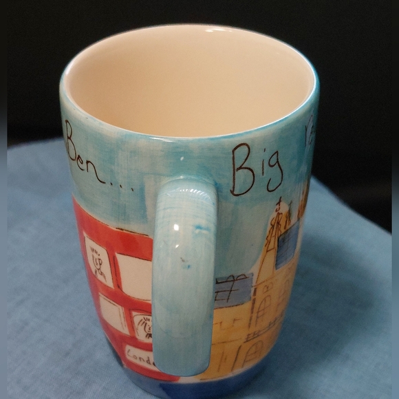 Whittard of Chelsea Big Ben Handpainted Coffee Mug Designed by Beth NWOT Mint - Picture 7 of 8